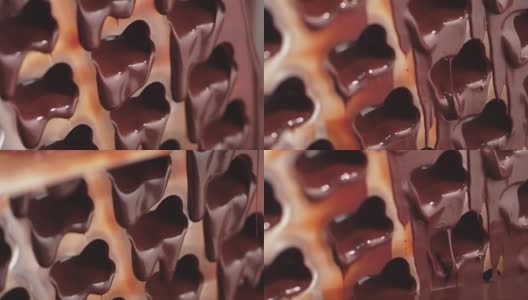 真正的液体巧克力高清在线视频素材下载