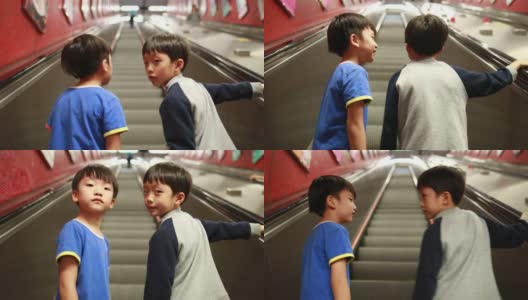 儿童在香港旅游高清在线视频素材下载