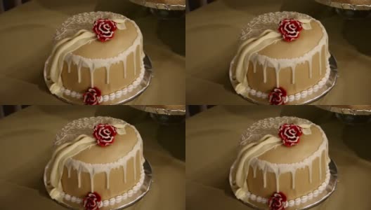 婚礼蛋糕高清在线视频素材下载