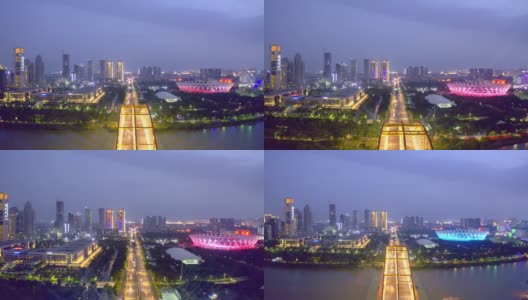 广东佛山的城市景观高清在线视频素材下载