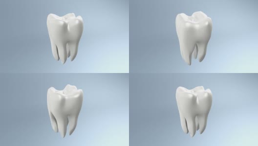 健康的牙齿高清在线视频素材下载