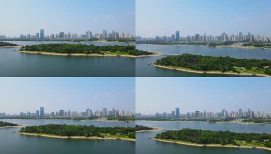 中国日照市风景航拍高清在线视频素材下载