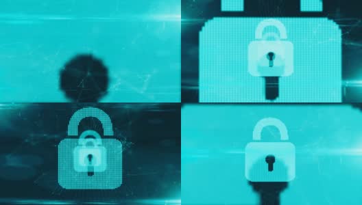 密码和互联网隐私保护在线数据和网络身份与keygen高清在线视频素材下载