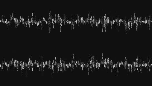 数字波形均衡器HUD。高清在线视频素材下载