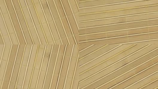 旋转竹席，背景纹理设计。高清在线视频素材下载