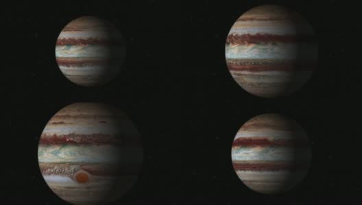 放大木星高清在线视频素材下载