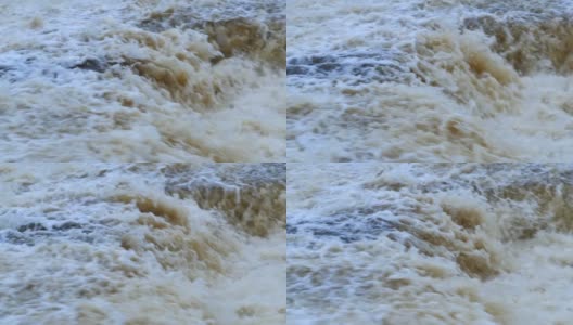 深河瀑布高清在线视频素材下载