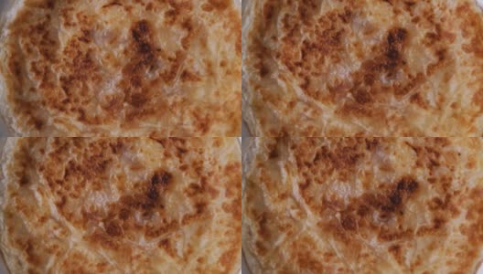 Chapati是一种被称为roti的薄煎饼高清在线视频素材下载