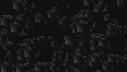 万圣节蝙蝠-万圣节概念-蝙蝠向上拍打翅膀-循环-成百上千的蝙蝠向上冲-万圣节-万圣节蝙蝠飞行无尽的循环-蝙蝠循环-黑色背景-黑色颜色- А成群的蝙蝠高清在线视频素材下载