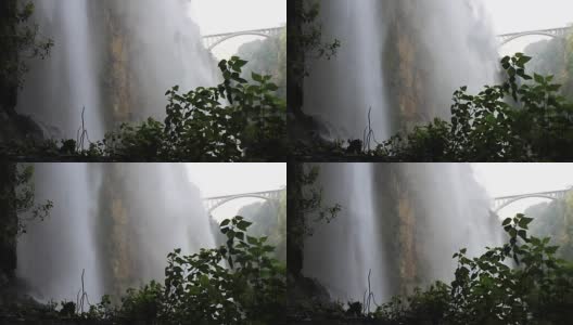 在中国的瀑布。高清在线视频素材下载