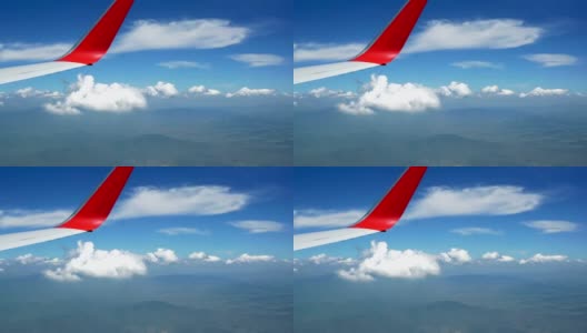 墨西哥上空的航班高清在线视频素材下载
