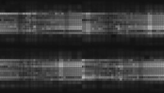 深灰色像素方块马赛克视频动画高清在线视频素材下载