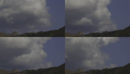 Turgutreis云间隔拍摄高清在线视频素材下载