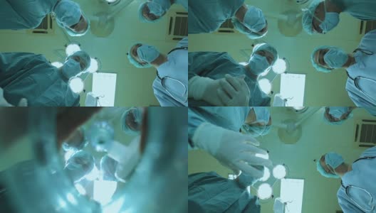 下面是医学专家在手术室给病人戴氧气面罩前与病人交谈的画面。高清在线视频素材下载