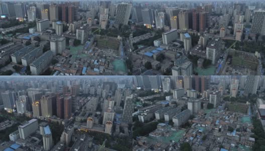 改造中国西安的城中村高清在线视频素材下载