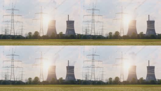 德国核电站高清在线视频素材下载