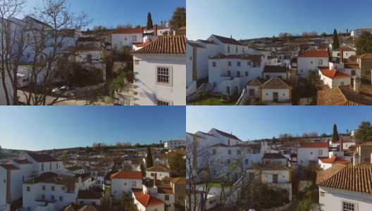 奥比多斯葡萄牙航空全景高清在线视频素材下载