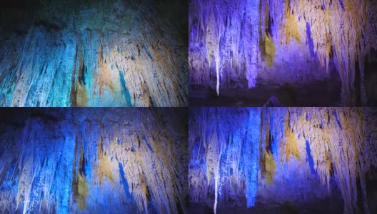 武龙喀斯特芙蓉洞被联合国教科文组织列为世界遗产高清在线视频素材下载