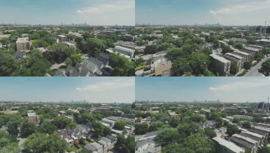 芝加哥夏季西区天线高清在线视频素材下载