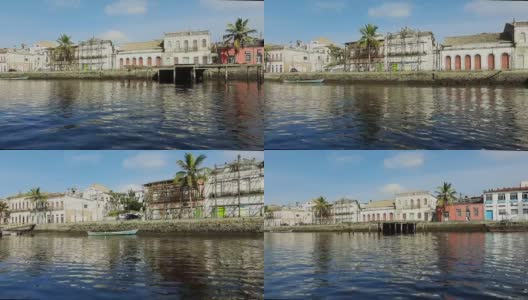 巴拉那瓜码头高清在线视频素材下载