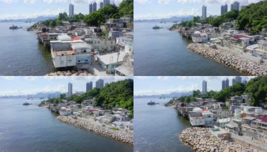 香港鲤鱼门渔村高清在线视频素材下载