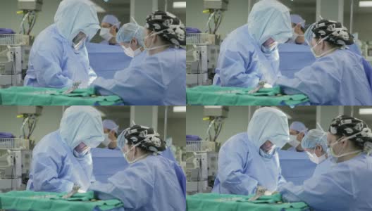 手术团队高清在线视频素材下载