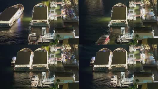 湄南河，游船高清在线视频素材下载