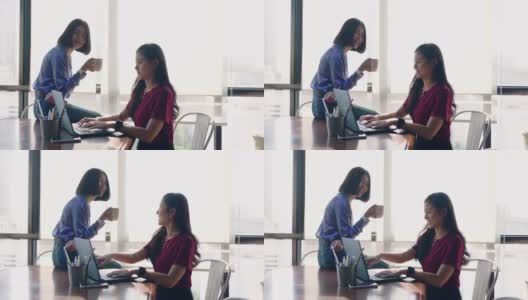 亚洲女性经理在设计办公室领导头脑风暴会议高清在线视频素材下载