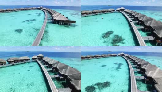 马尔代夫，热带天堂-阿亚达岛高清在线视频素材下载