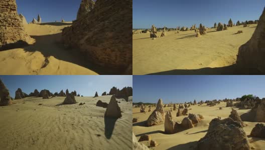 顶峰沙漠阳光高清在线视频素材下载