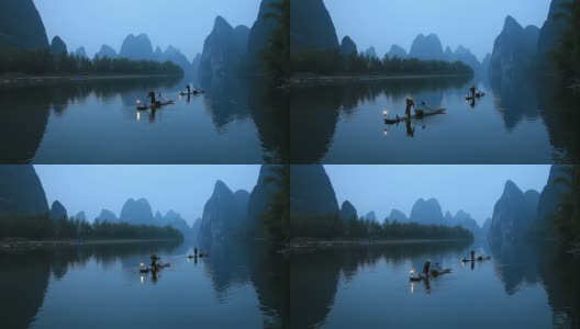 渔民在中国高清在线视频素材下载