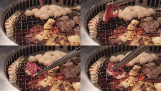 日式烧牛肉。高清在线视频素材下载