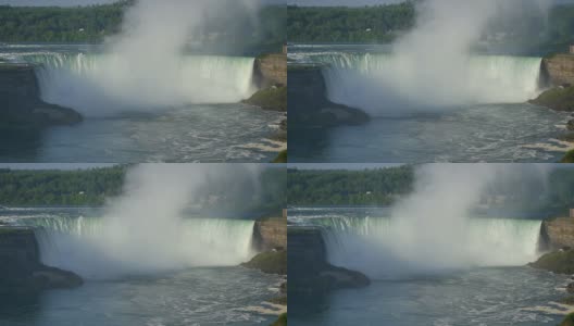 尼亚加拉大瀑布慢镜头高清在线视频素材下载