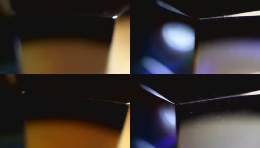 旋转角度反射铬表面近高清在线视频素材下载