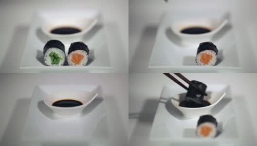 寿司吃。高清在线视频素材下载