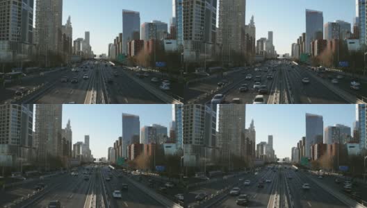 北京城市交通高清在线视频素材下载