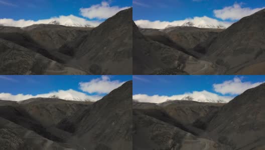RT/西藏高原冈石卡雪山高清在线视频素材下载