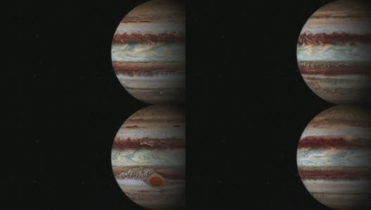 旋转的木星-右图高清在线视频素材下载
