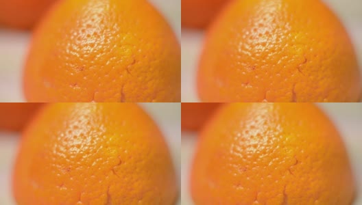 新鲜橙子，滑芽新鲜橙子高清在线视频素材下载