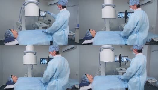 血管内手术操作高清在线视频素材下载