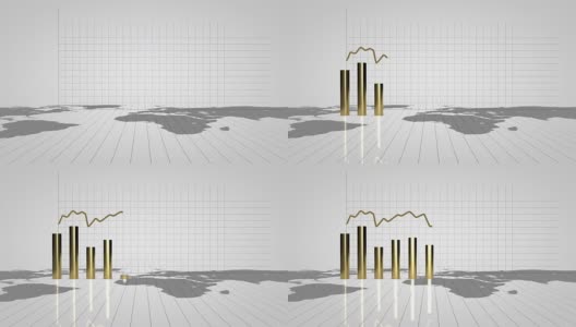 3 d业务图。金融关系图高清在线视频素材下载