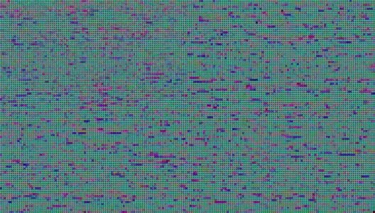 数字迷幻闪烁科幻像素背景高清在线视频素材下载