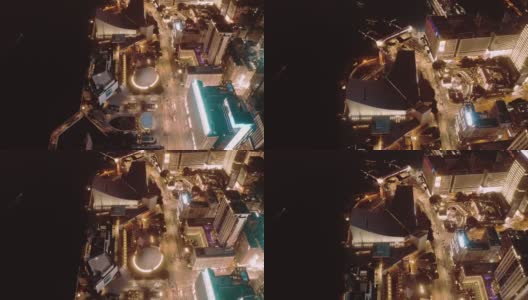 从天空中看到的香港城市景观高清在线视频素材下载