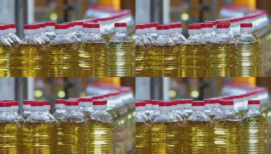 葵花籽油制造高清在线视频素材下载
