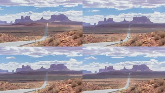 美国犹他州的纪念碑谷纳瓦霍部落公园高清在线视频素材下载