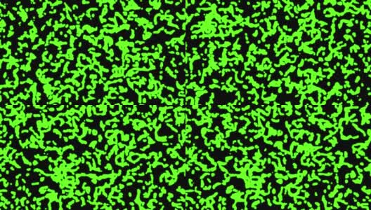 液体绿色噪声波corporate抽象运动背景。无缝循环。视频动画超高清4K高清在线视频素材下载