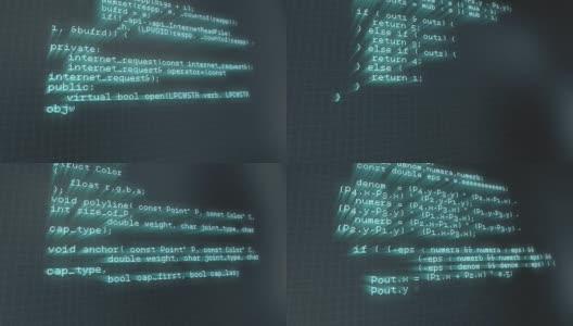 数字动画编码高清在线视频素材下载