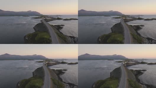 大西洋路，Møre og Romsdal，挪威高清在线视频素材下载