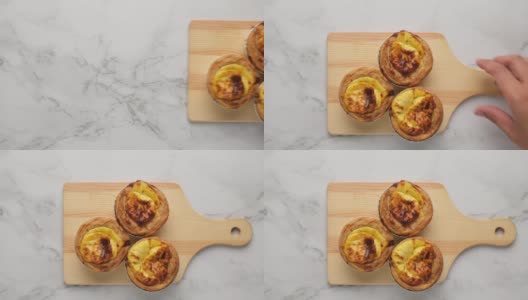 葡萄牙的蛋挞高清在线视频素材下载
