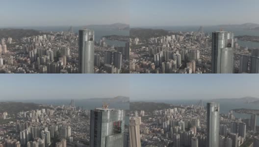 2022年4月8日，福建厦门:绿发时代广场大厦高清在线视频素材下载